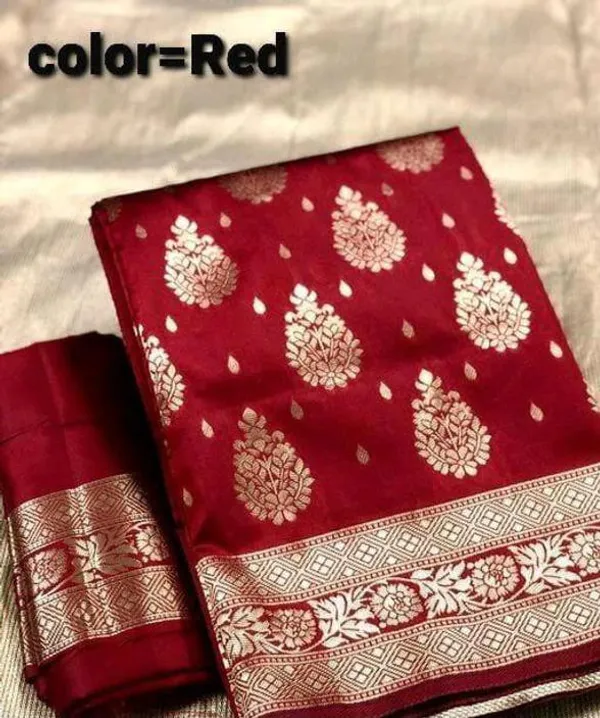 Red_Woven_Kanjivaram_Silk_Saree_with_Saree_Cover